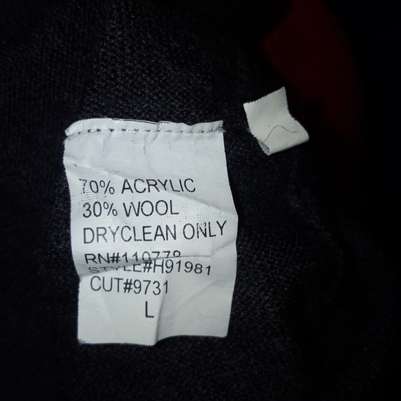 Cold Shoulder Grey Sweater - Picture 8 of 8